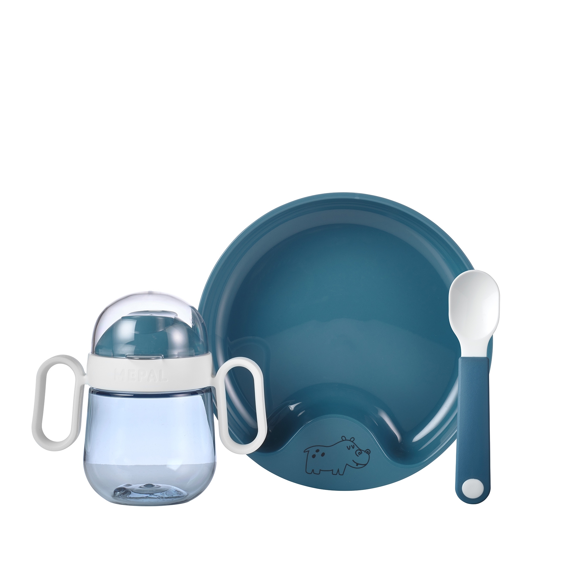 Mepal - Mio Babygeschirr-Set 3-teilig - verschiedene Farben und Motive Mepal - Mio Babygeschirr-Set 3-teilig - verschiedene Farben und Motive