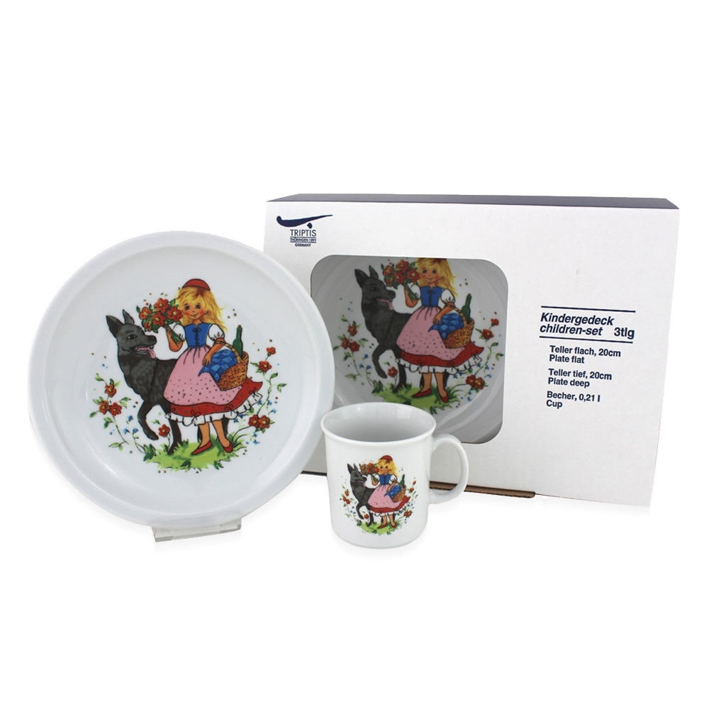 Triptis - Children's tableware - Little Red Riding Hood