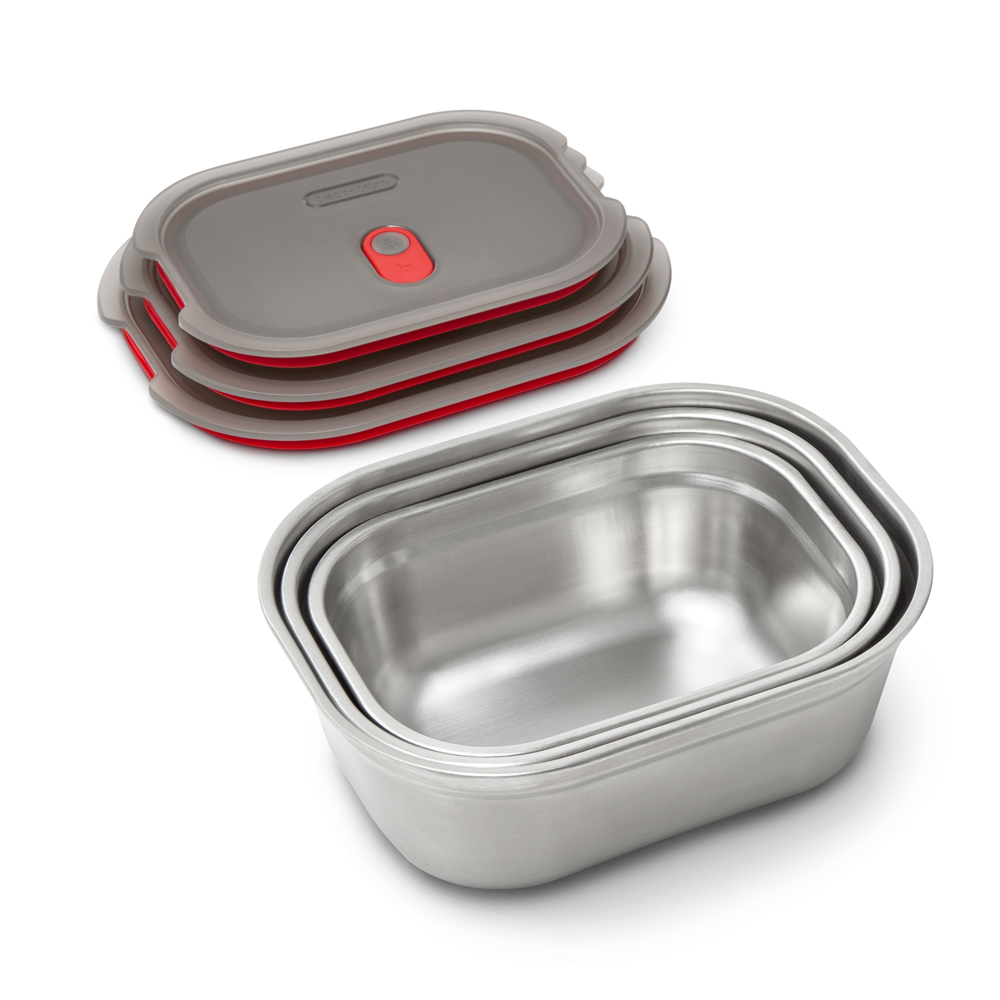 black+blum - Multifunctional Box Mixed Set - S/M/L - grey/red