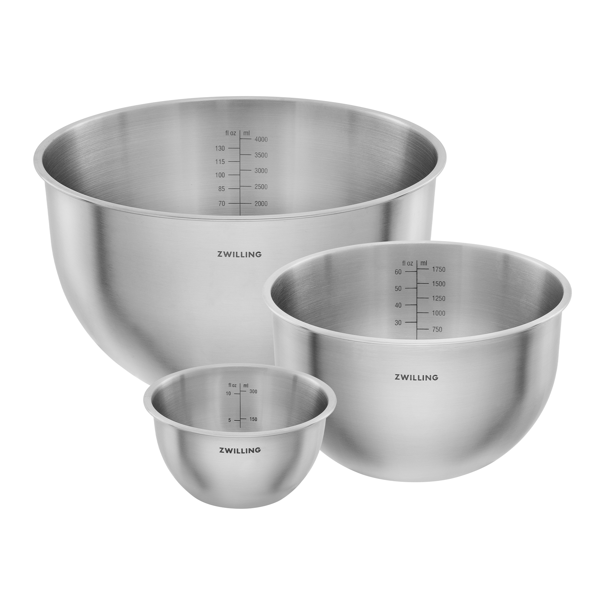 ZWILLING - Bowl Set S/M/L | FRESH & SAVE | 3 pcs. | Stainless steel