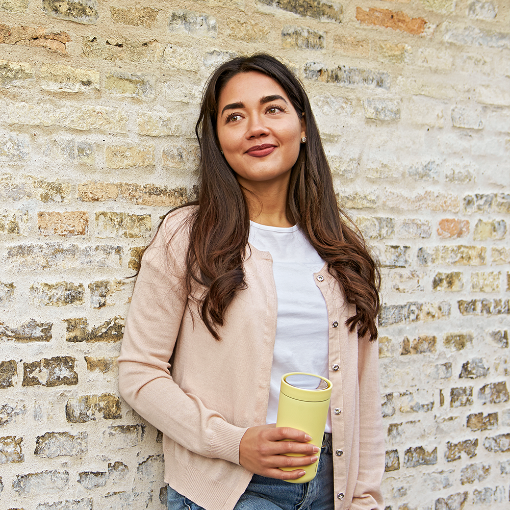 Stelton - To Go Click - Mug 200 ml - Soft Yellow