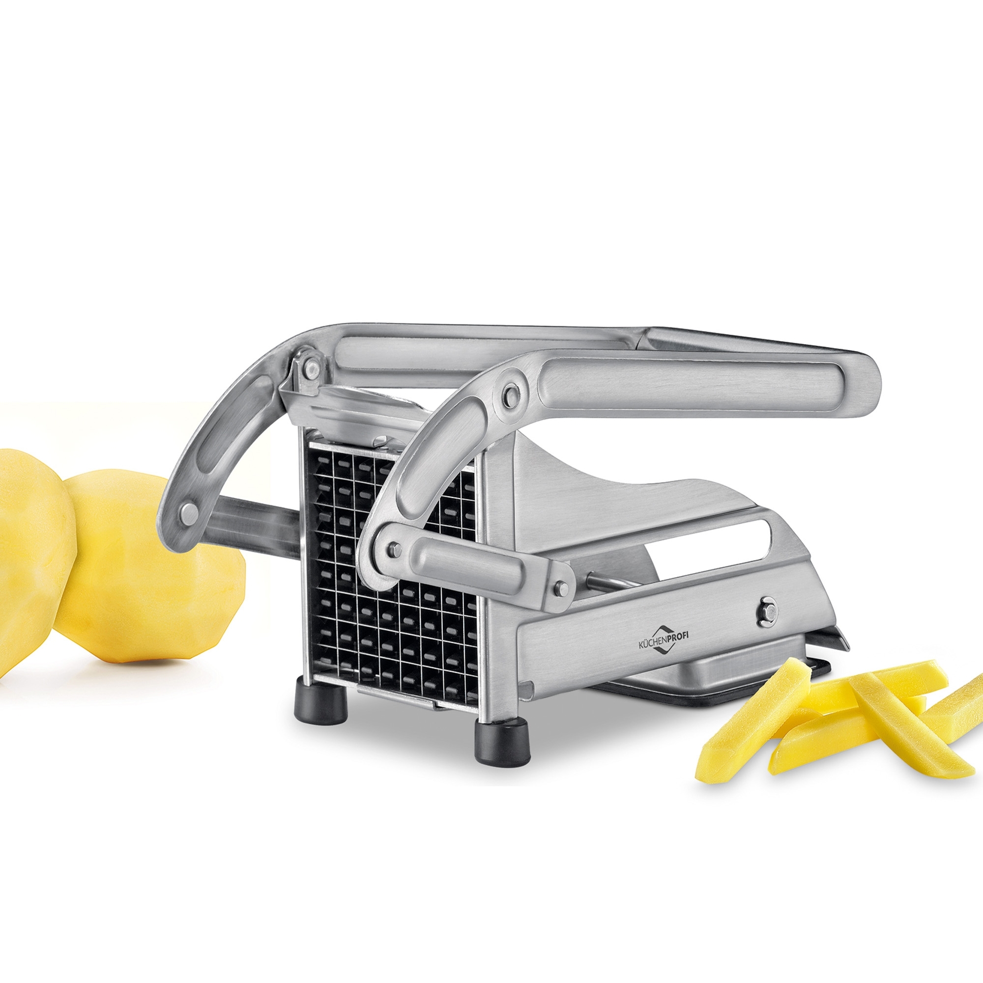 Küchenprofi Pommes Frites und Gemüse Schneider mit Kartoffel