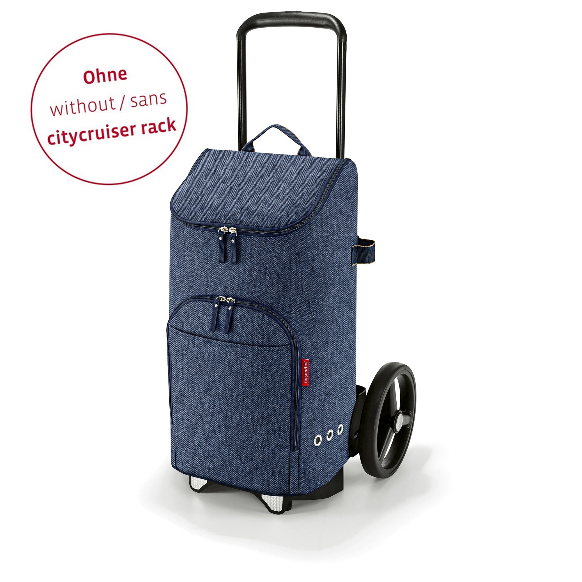 reisenthel - citycruiser bag - herringbone dark blue