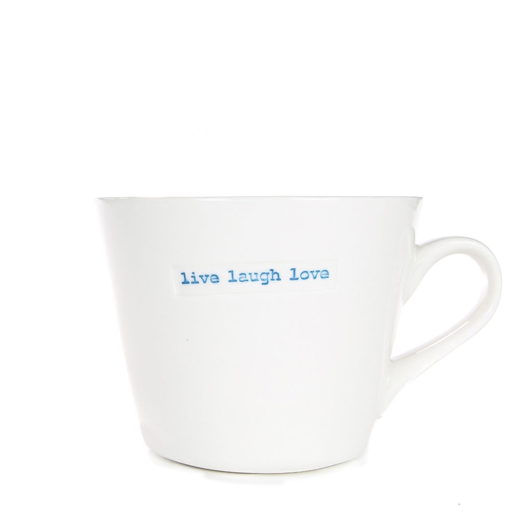 Make Tasse "live laugh love"