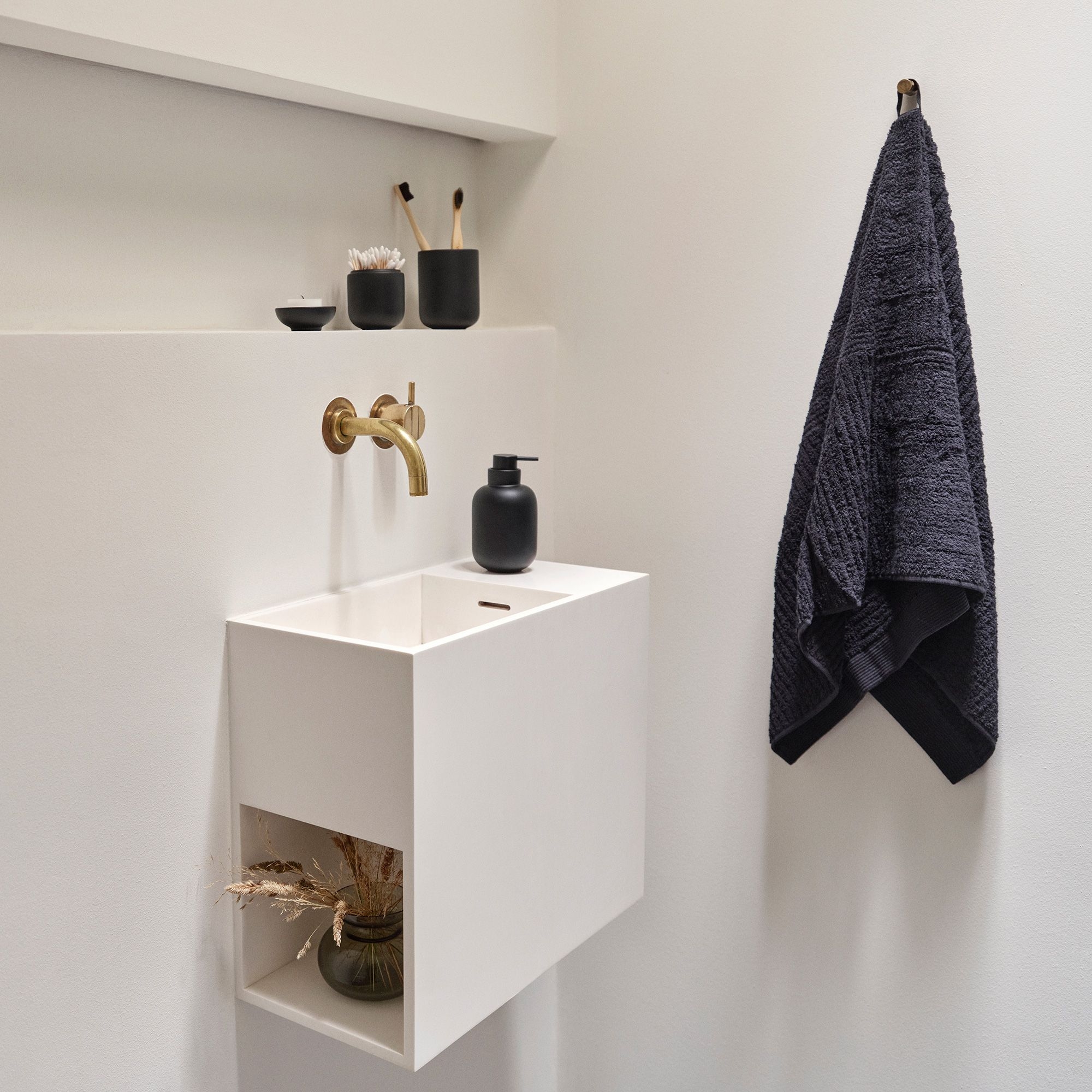 Zone - Sensu Gefäß mit Deckel - Black