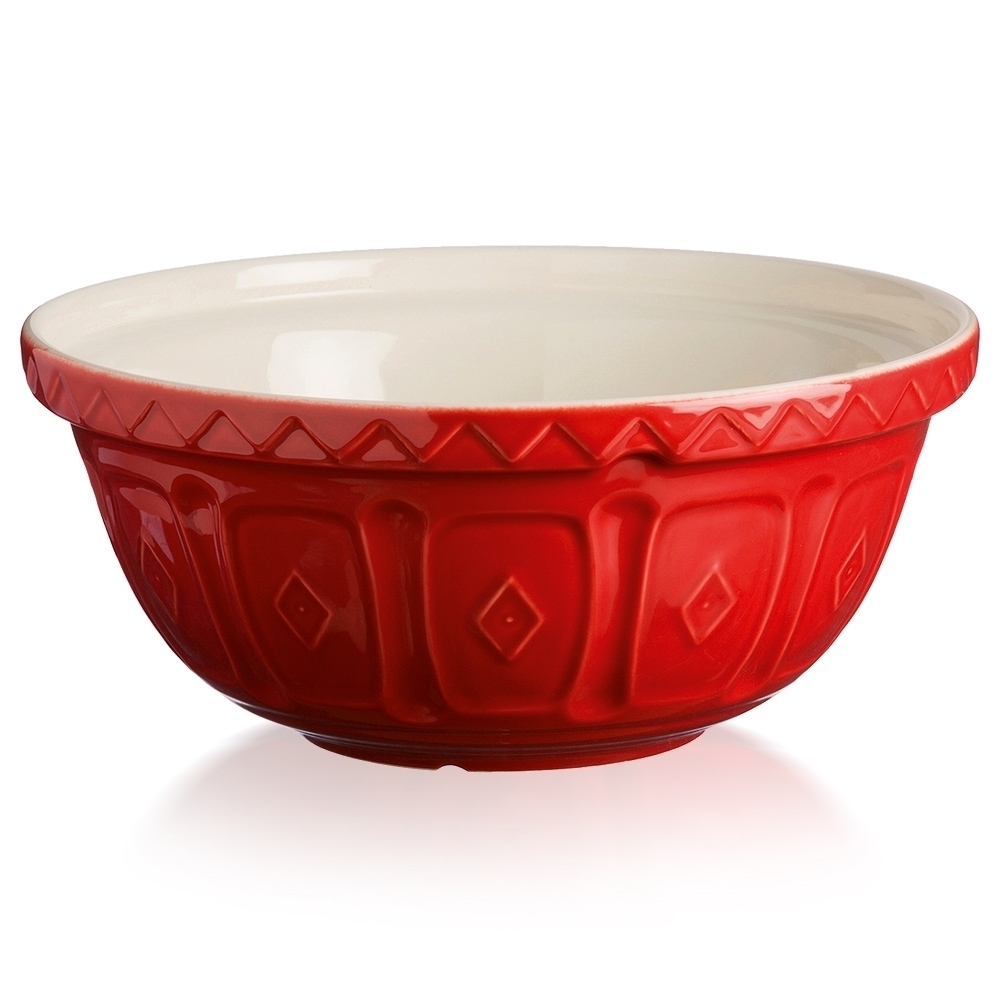 Mason Cash - Colour Mixing Bowl - Red | in 3 Sizes Mason Cash - Colour Mixing Bowl - Red | in 3 Sizes