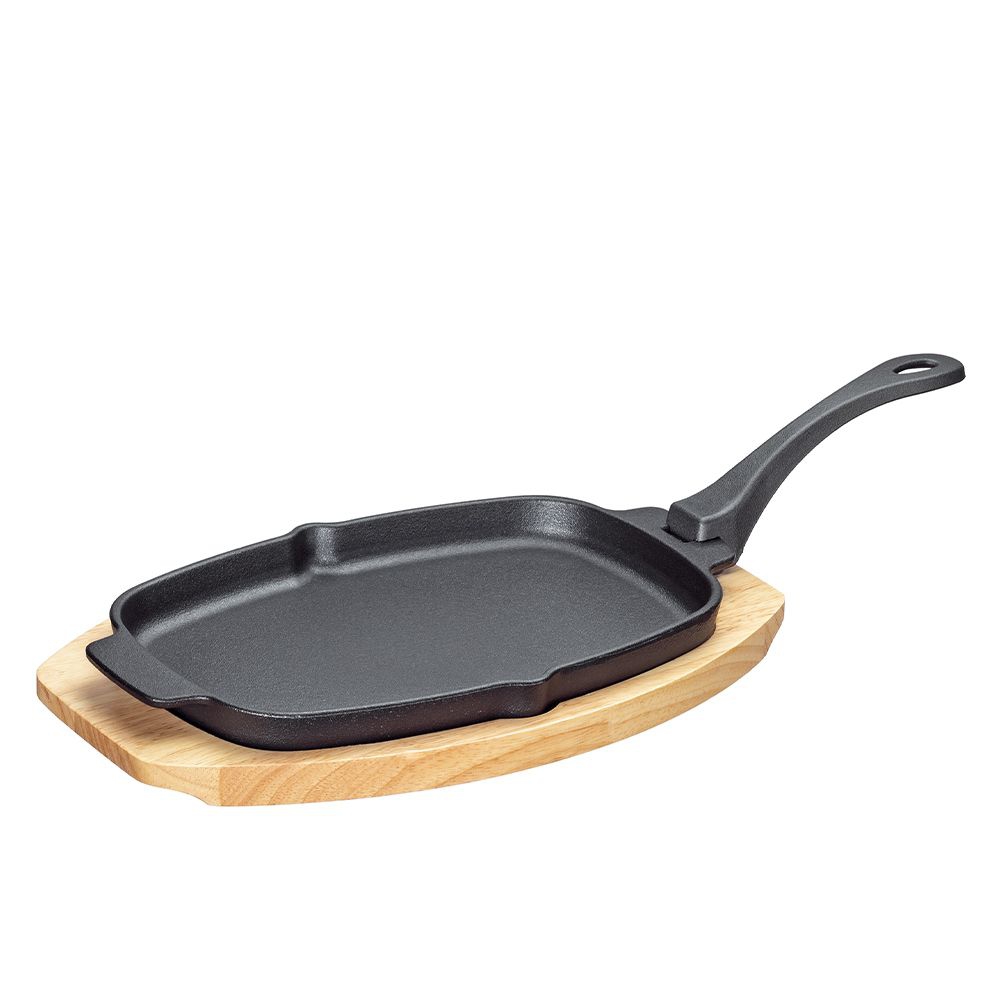 Küchenprofi - BBQ serving plate oval with removable handle