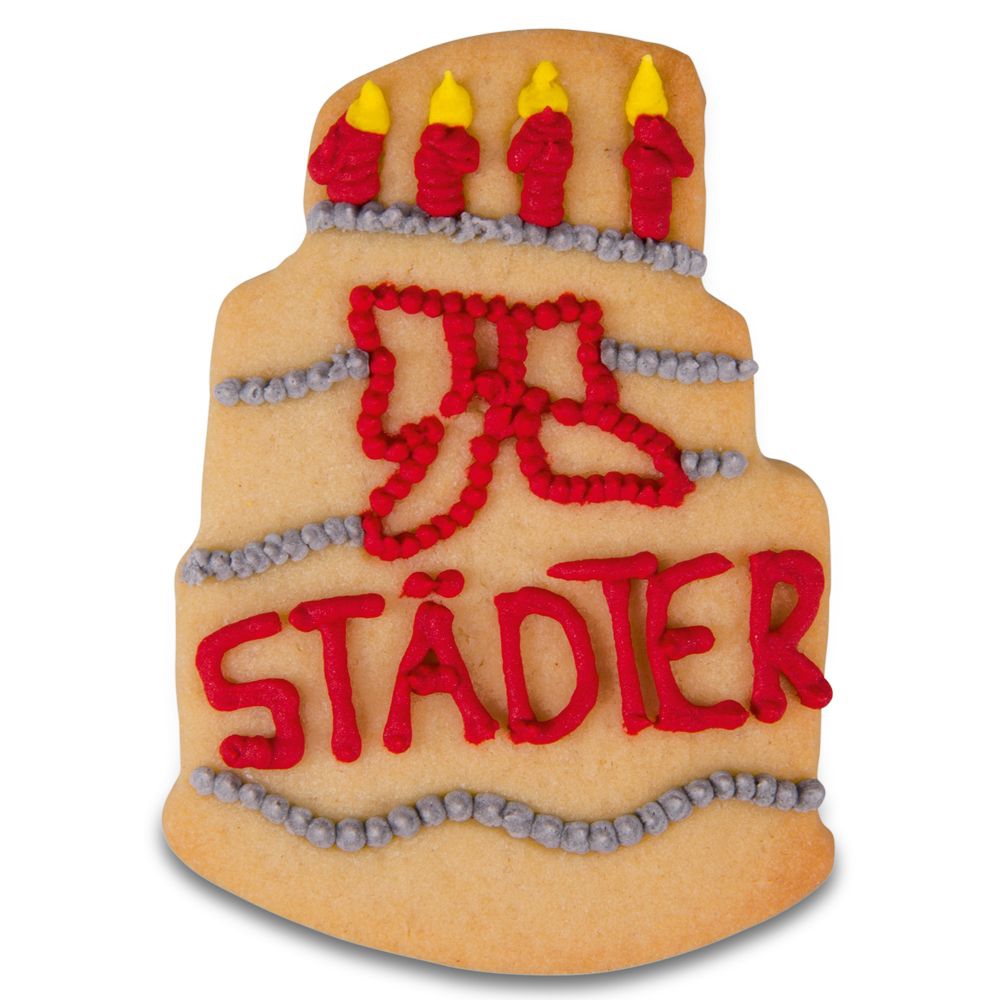 Städter - Cookie cutter Birthday tart - 8,5 cm