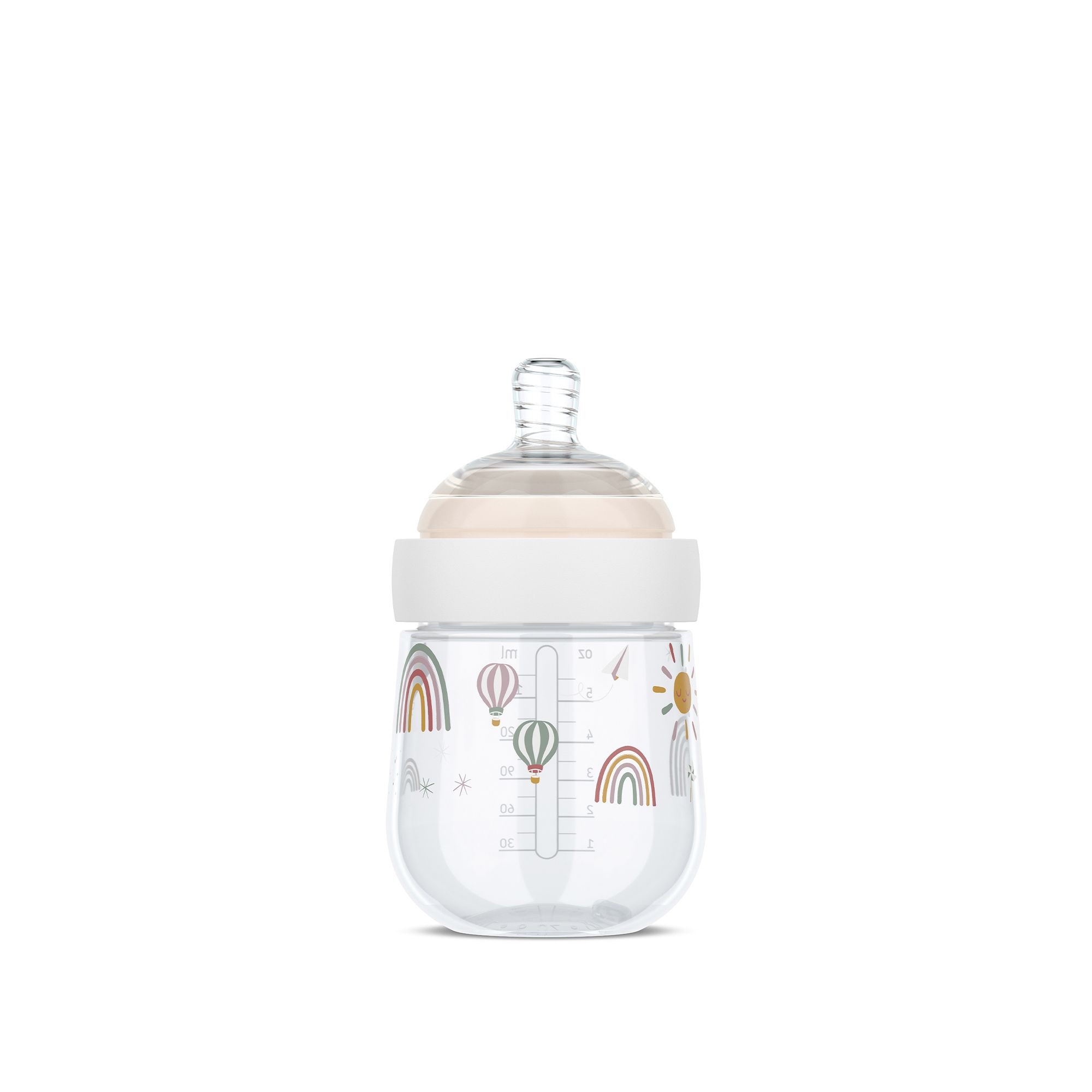 Mepal Mio baby bottle sunshine & rainbow 165 ml design