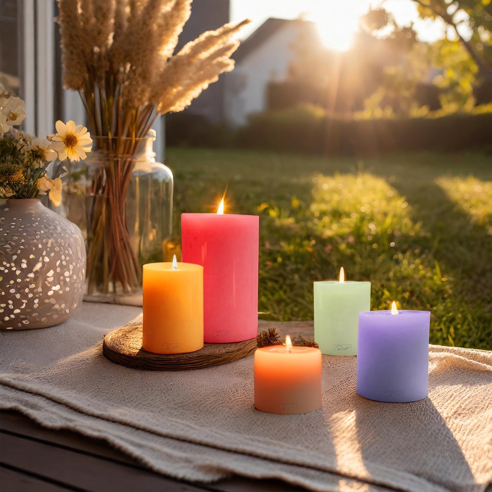 Qult Farluce Trend - Teelichthalter in Kerzenform - Merlot Red Qult Farluce Trend - Teelichthalter in Kerzenform - Merlot Red