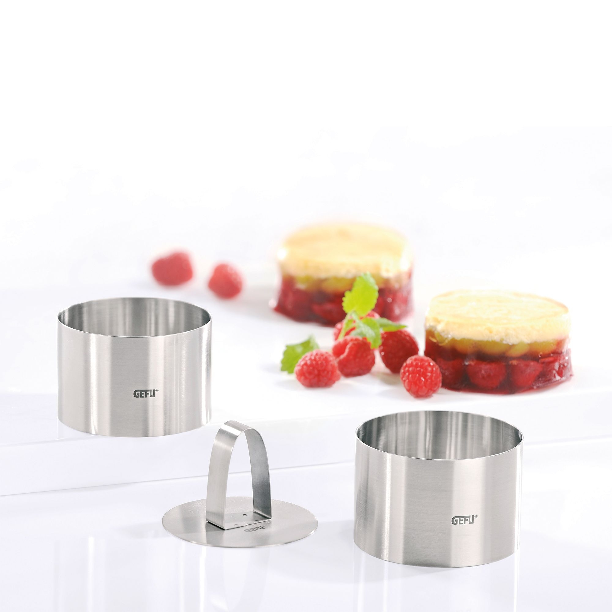 Gefu - Dessert- und Vorspeisenringe FORMA, 2 Stück