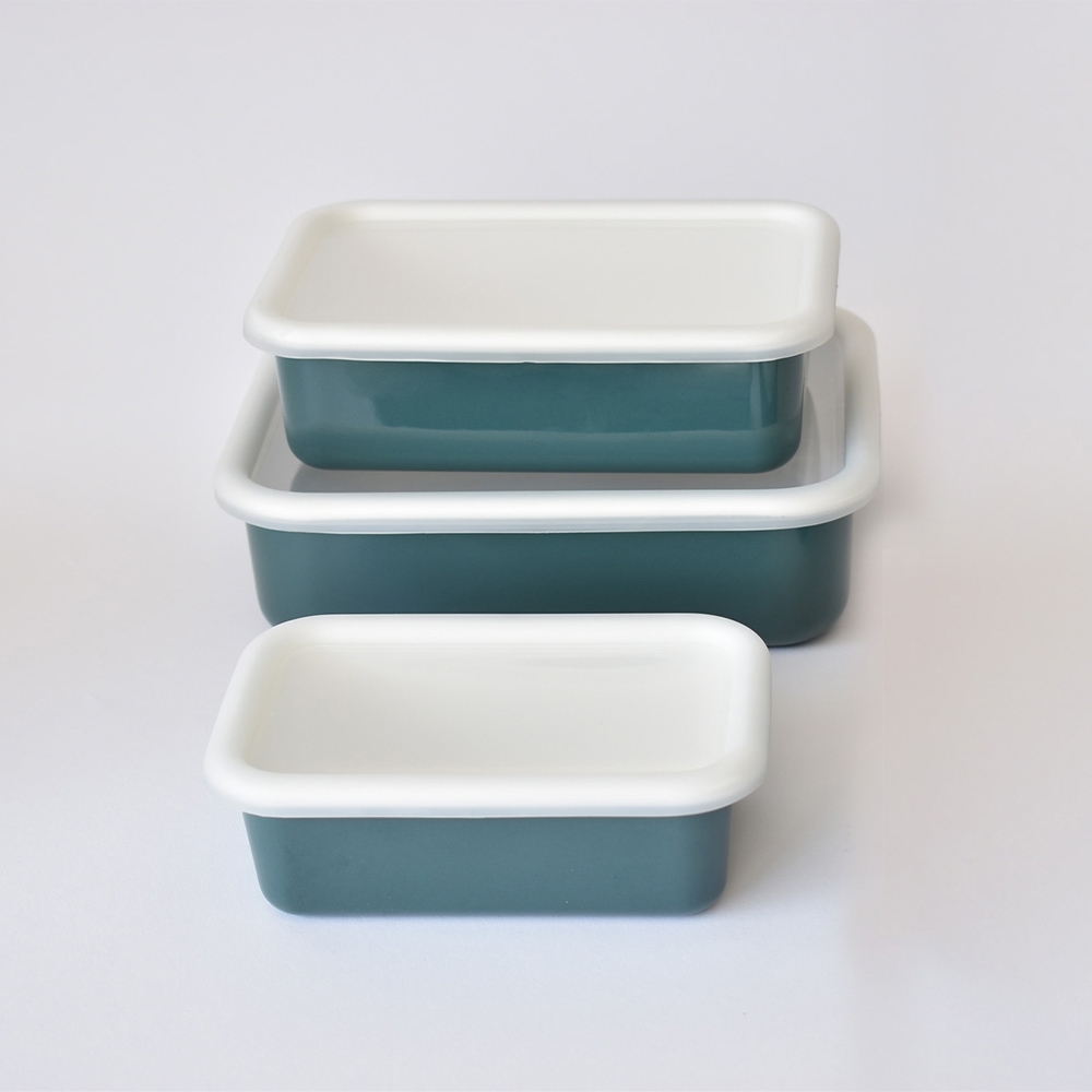 HoneyWare - Emaille Frischhaltedosen - COLOR LINE