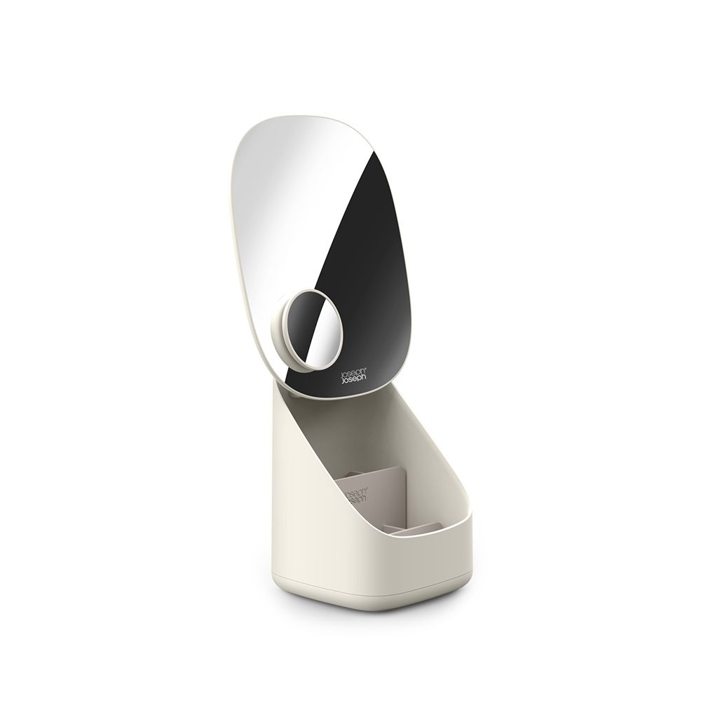 Joseph Joseph - Viva Pedestal Mirror with Cosmetic Organiser Joseph Joseph - Viva Pedestal Mirror with Cosmetic Organiser