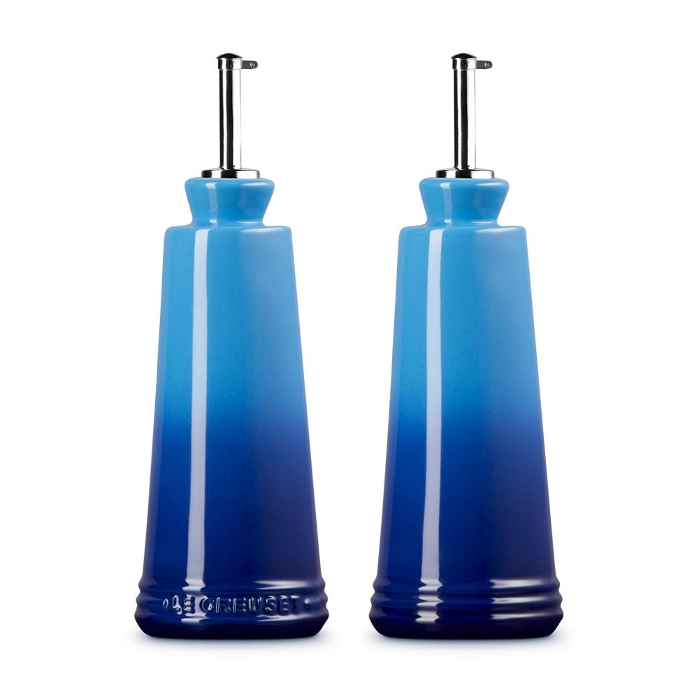 Le Creuset - Oil-Vinegar Set, 10oz. each Le Creuset - Oil-Vinegar Set, 10oz. each