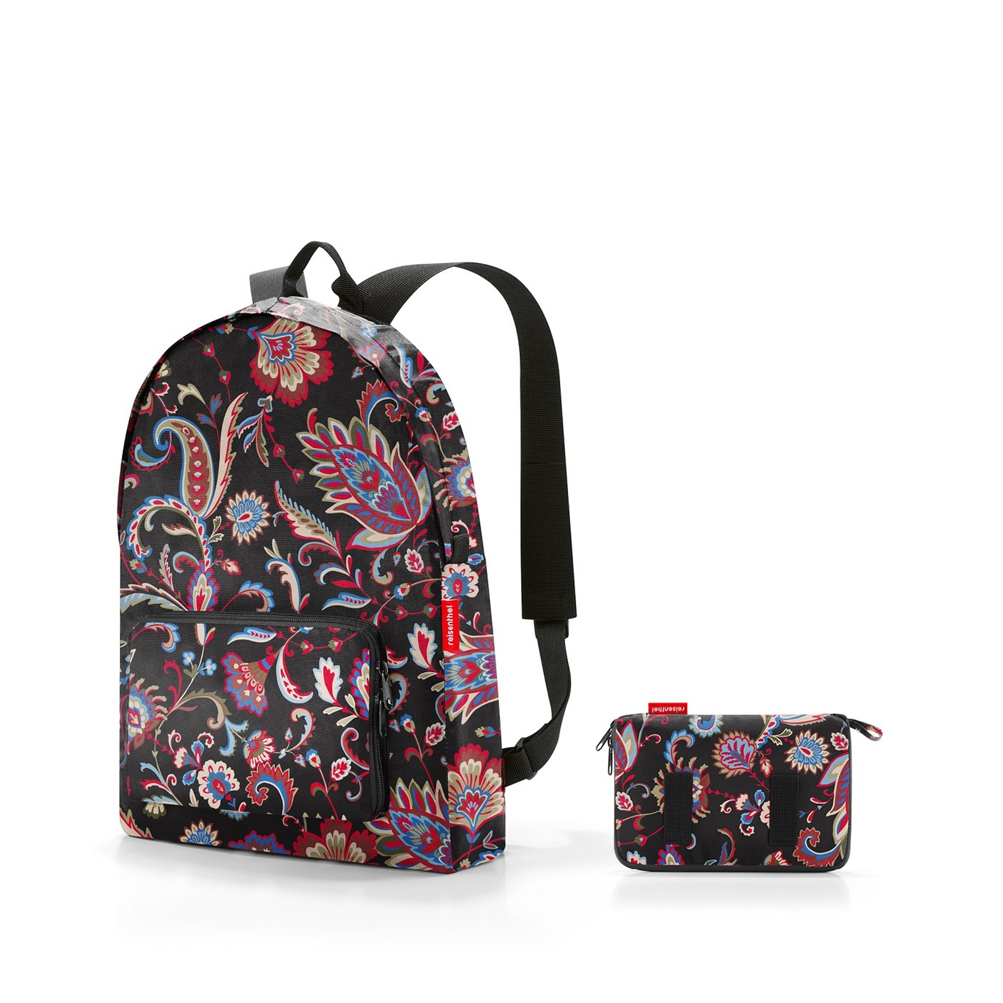reisenthel - mini maxi rucksack - paisley black reisenthel - mini maxi rucksack - paisley black