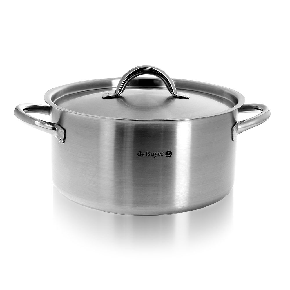 de Buyer - PRIM'APPETY - Stainless Steel Lid de Buyer - PRIM'APPETY - Stainless Steel Lid