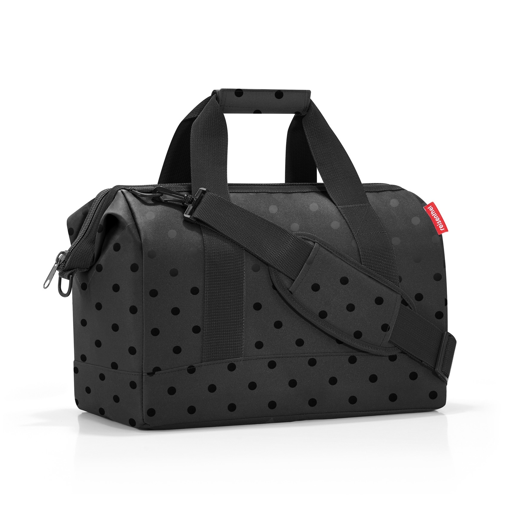 reisenthel - allrounder M - glossy dots black reisenthel - allrounder M - glossy dots black