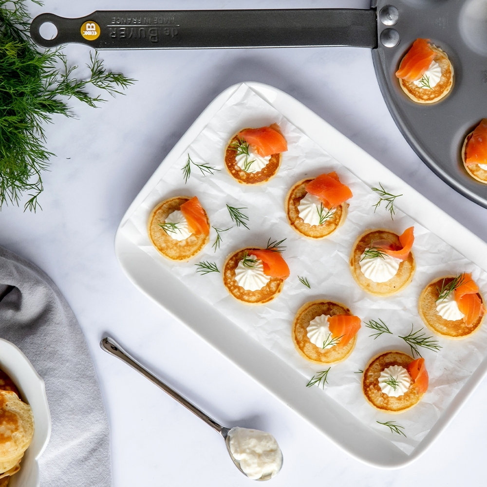 de Buyer - Mineral B Element - Poffertjes Pfanne 27 cm de Buyer - Mineral B Element - Poffertjes Pfanne 27 cm