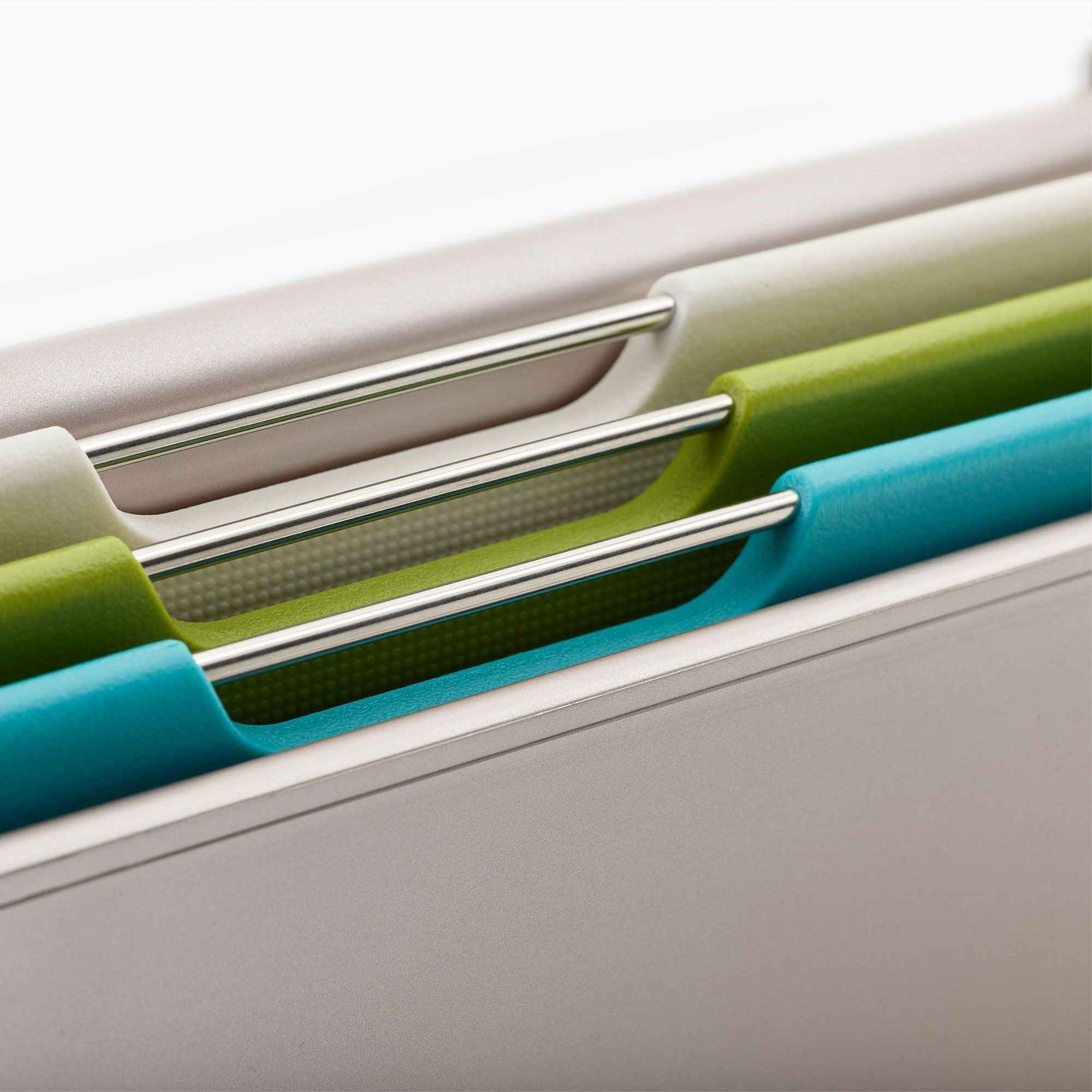 Joseph Joseph - Folio™ bottom shelf cutting board - set of 3 - small Joseph Joseph - Folio™ bottom shelf cutting board - set of 3 - small